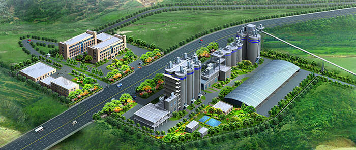 annual production of 1.2 million tons cement grinding plant